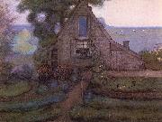 Piet Mondrian Solitary House china oil painting artist